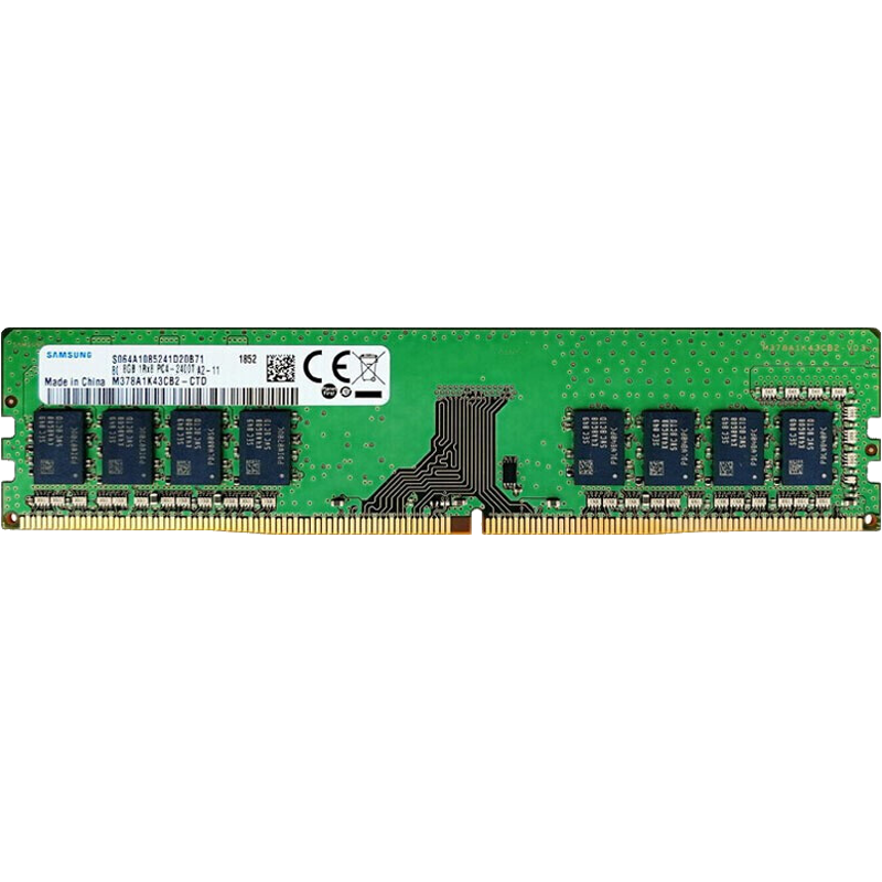 三星（SAMSUNG） 台式机内存条DDR4 DIY装机原厂内存适用戴尔联想华硕惠普等 台式机内存条 ddr4 2400 8g