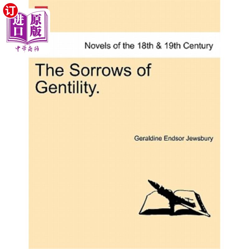 海外直订the sorrows of gentility. 上流社会的烦恼.