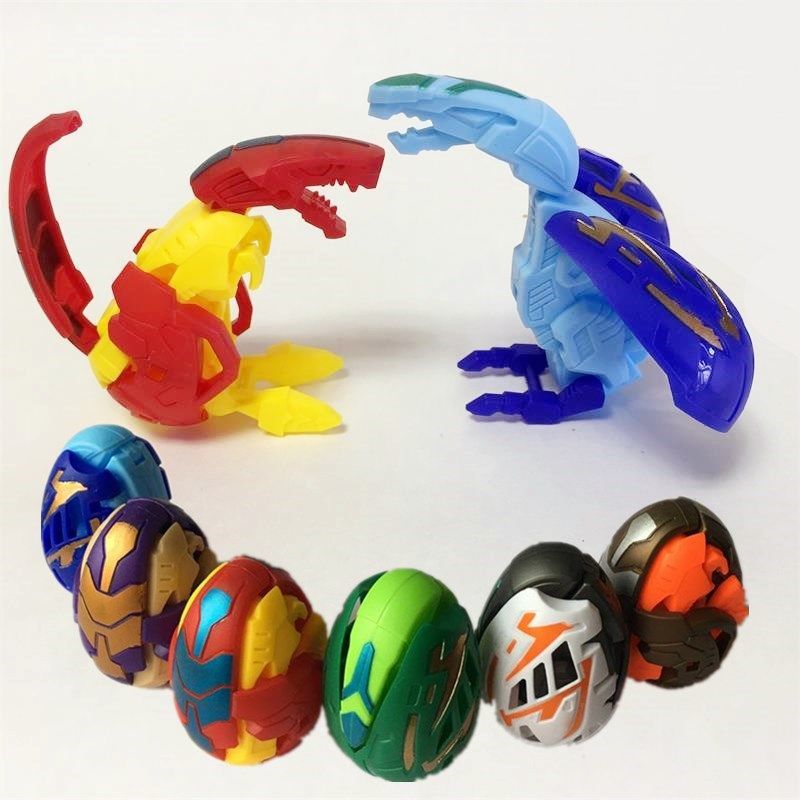 定制奇宝蛋神变形恐龙蛋爆蛋神兽酷拉蛋提诺蛋儿童手动变形蛋男孩玩具