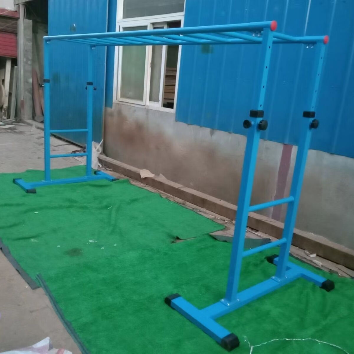 家用室内室外健身臂力锻炼可移动式爬行云梯攀爬架平梯可升降 儿童款3