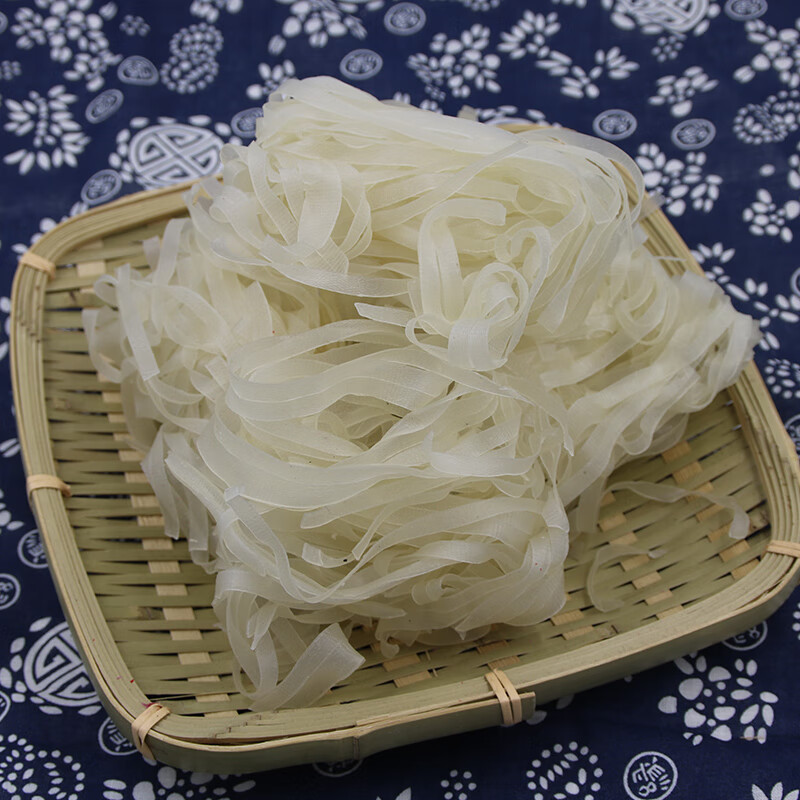 橙伯乐九华山米面面条手工安徽老人孕妇宝宝米面米粉池州特产扬米面