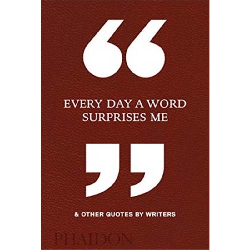 预订every day a word surprises me & other quotes b
