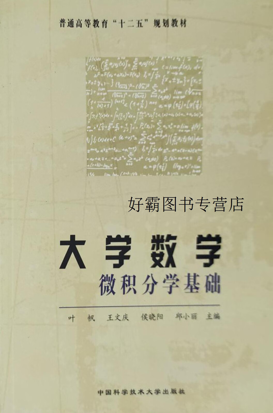 大学数学  微积分学基础,叶帆编著,中国科学技术大学出版社
