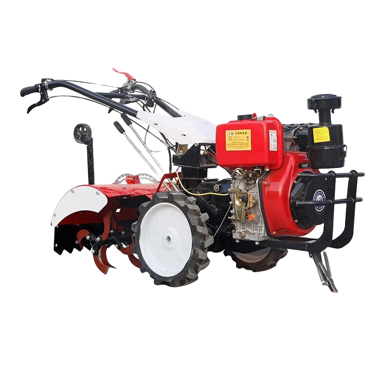 豫滎致富四驅(qū)微耕機柴油中耕機四驅(qū)耕地機器 翻地機微型旋耕機柴油款 【直連】192風(fēng)冷柴油電啟動15P