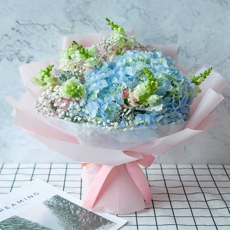 同城配送生日礼物送老婆女朋友同学同事祝福全国花店  双鱼座幸运花