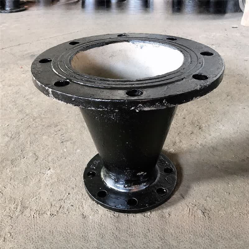 第鑫厂家直销球墨铸铁双盘渐缩管 双盘大小头 双法兰变径 法兰异径管