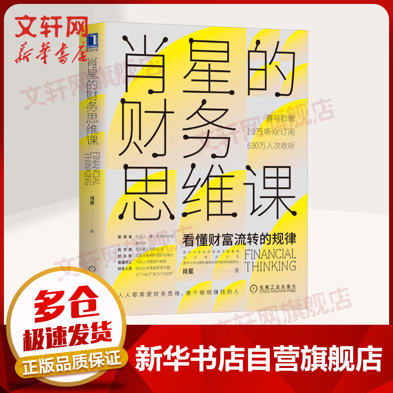 肖星的财务思维课 看懂财富流转规律