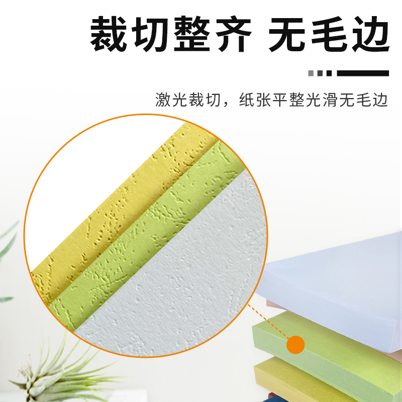 金典(GOLDEN)A3+++封皮纸 标书封皮 彩色标书封面纸 胶装封皮 白色220克(100张/包)