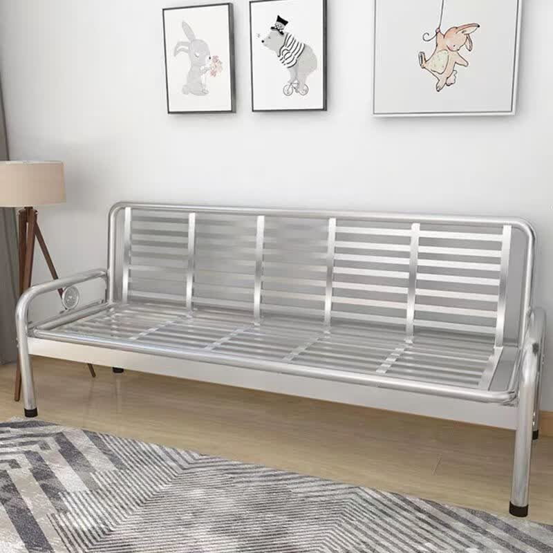 妙普乐不锈钢沙发床两用 304不锈钢沙发床两用现代简约小户型客厅多