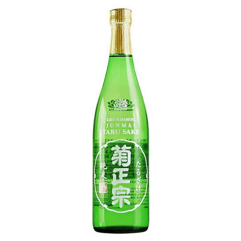 菊正宗牌纯米清酒樽酒720ml日本原装进口洋酒纯米酿造酒辛口清酒