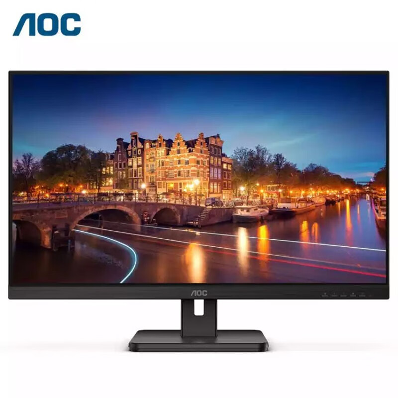 AOC 27E2H/D 27英寸IPS广视角屏商务办公电脑液晶屏幕TUV爱眼节能