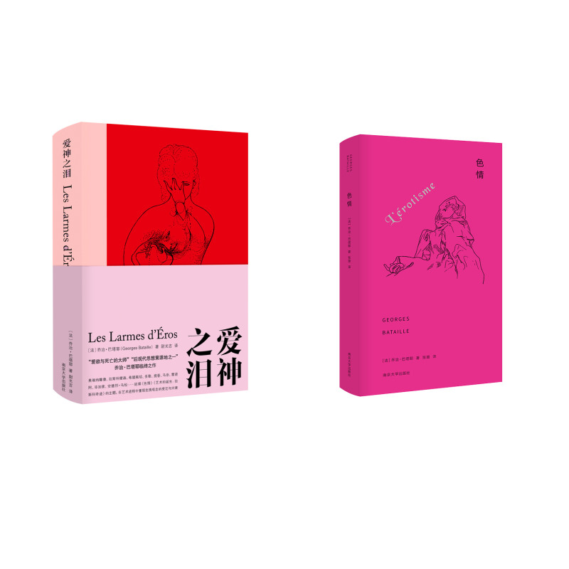 巴塔耶：爱神之泪+色情（2册套装）