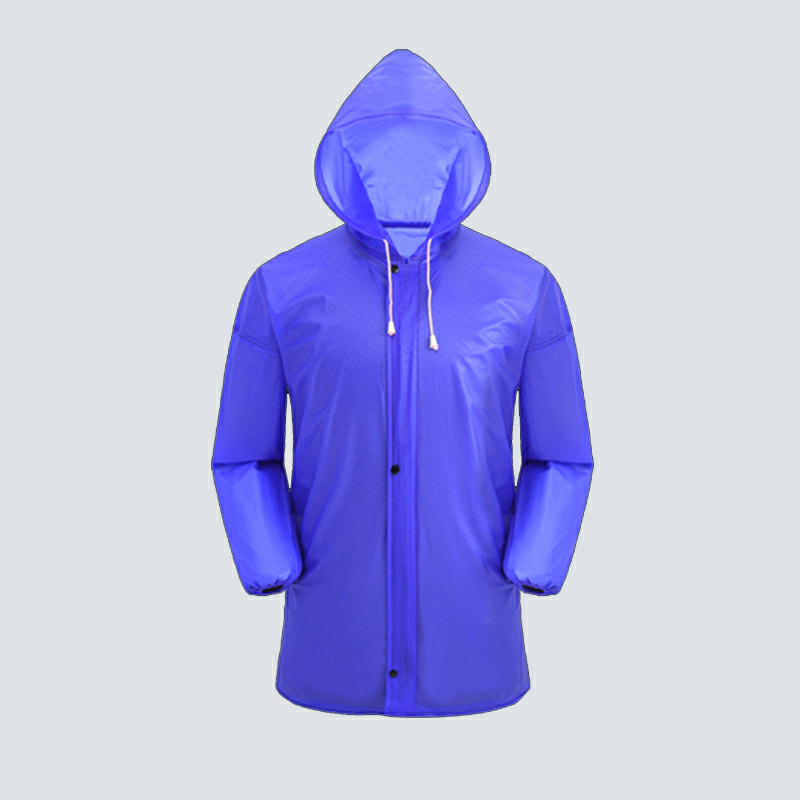 男女式雨衣上衣 单件牛筋面料户外工作雨衣 分体骑行防水防雨雨衣