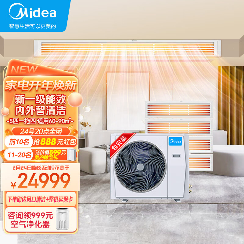 网友评价美的MDS-H120W-A(1)Ⅱ中央空调评测：怎么样？插图