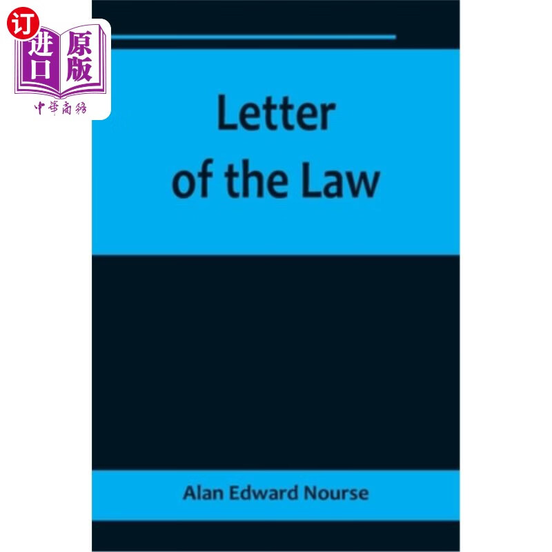 海外直订letter of the law 法律条文