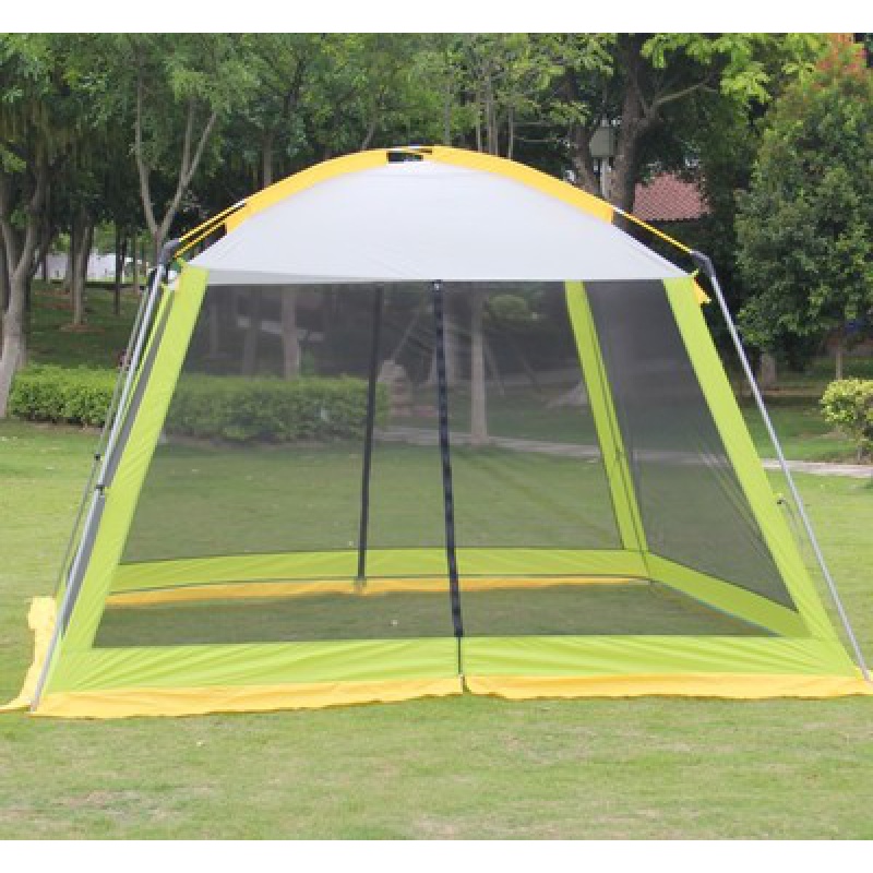 户外帐篷全自动凉棚遮阳沙滩防晒钓鱼天幕速开防蚊帐野外聚餐凉棚 果