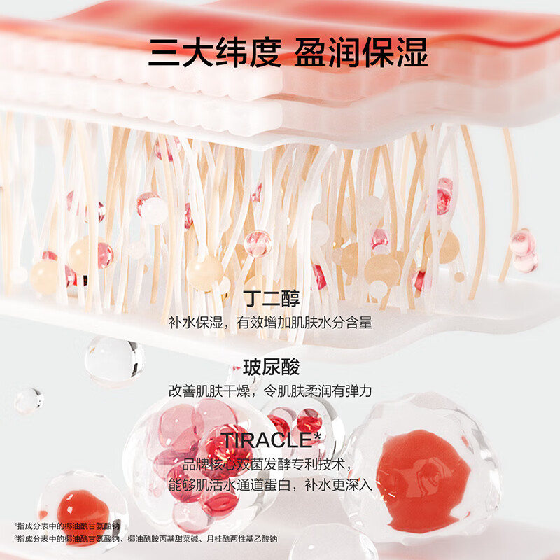 韩束黑耀晶采精华霜保湿焕亮妆前湿敷面霜护肤品化妆品男女50g