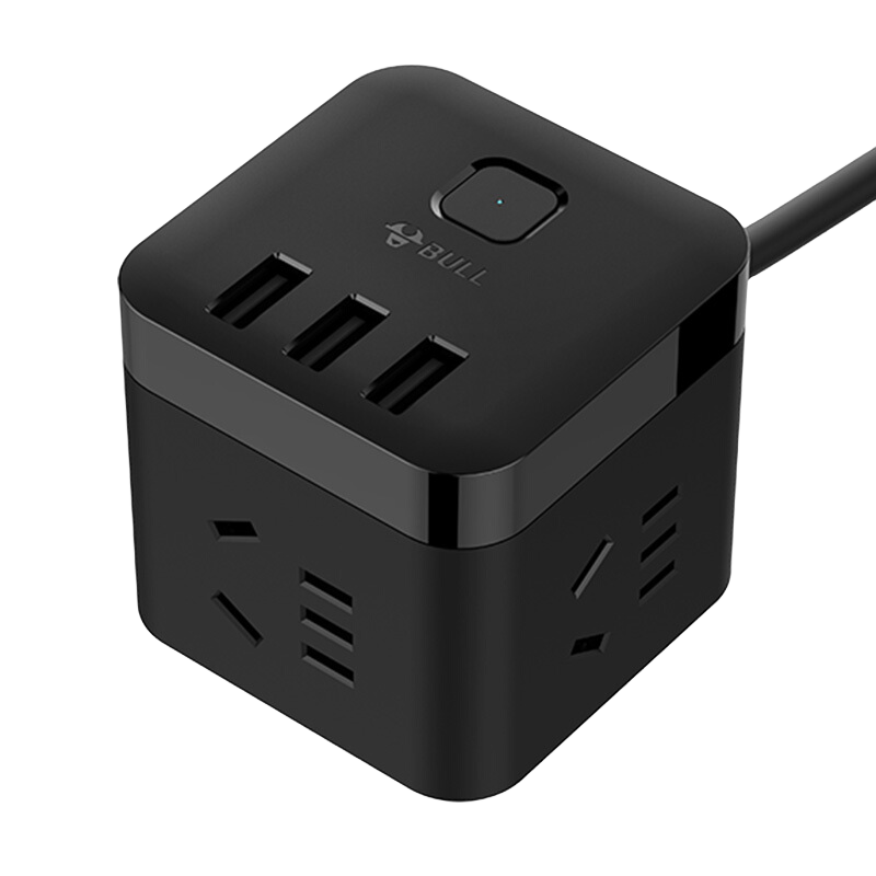 ���ڲ�������ţ��BULL�� ħ������USB���� ����/����USB����/����/���߰� 3��+3USB��ɫ���ܿ�3�ס�GN-U303H