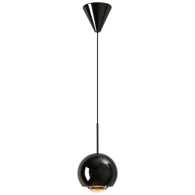 施美特卧室床头灯简约现代轻奢高级感背景墙氛围灯长线可升降小吊线灯饰 【常规款】铬色-三色变光