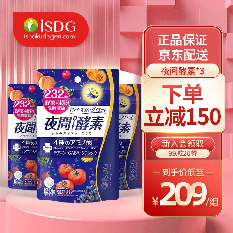 ISDG品牌酵素商品价格走势及销量趋势分析