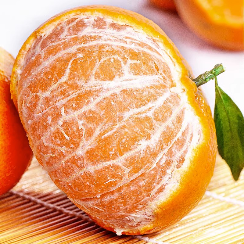 桦萱沃柑云南高山特产柑橘子砂糖整箱新鲜水果礼盒 净重8-9斤精选果(60-65mm) 沃柑