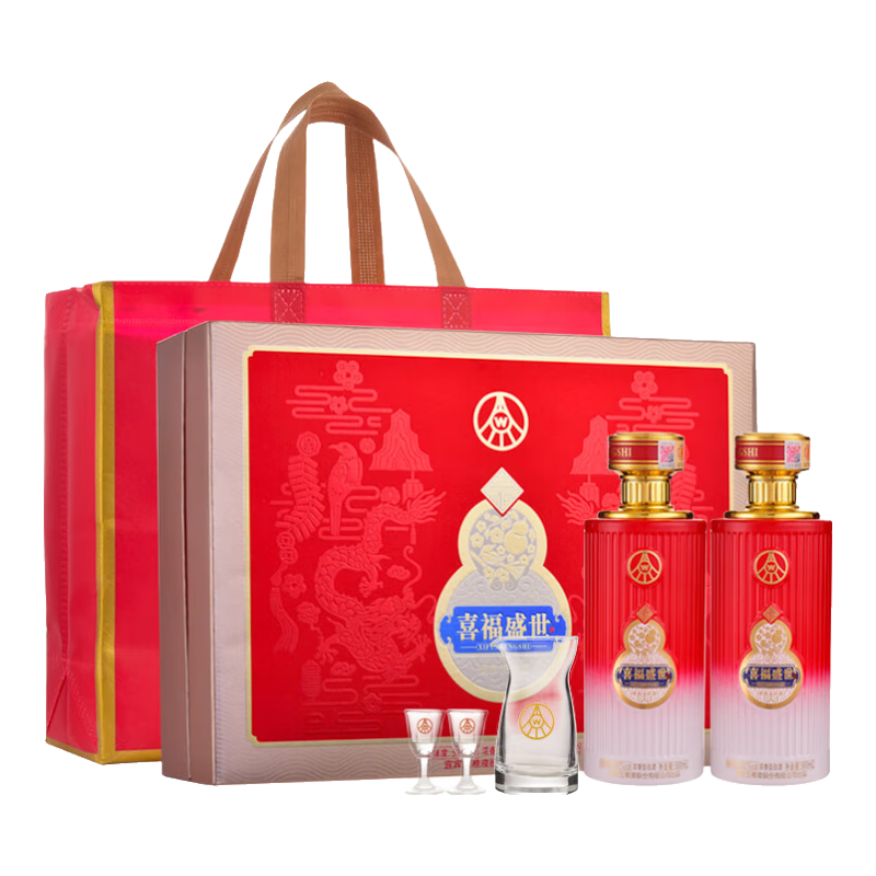 ����Һ ϲ��ʢ�� 52�� Ũ���Ͱ׾� 500ml��2ƿ 94Ԫ(���׹�)