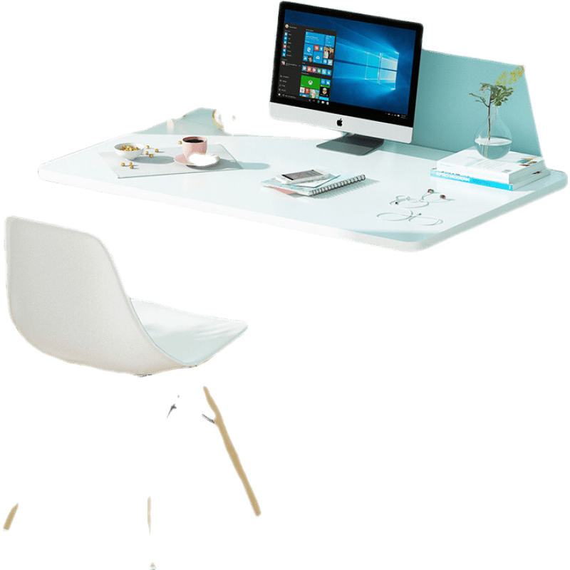 恒捷邦泰 梳妆台卧室化妆桌简约化妆柜小户型迷你网红ins风化妆台经济型 暖白60*30*75cm单桌 组装