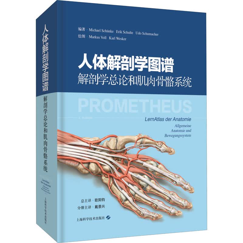 人体解剖学图谱 解剖学总论和肌肉骨骼系统