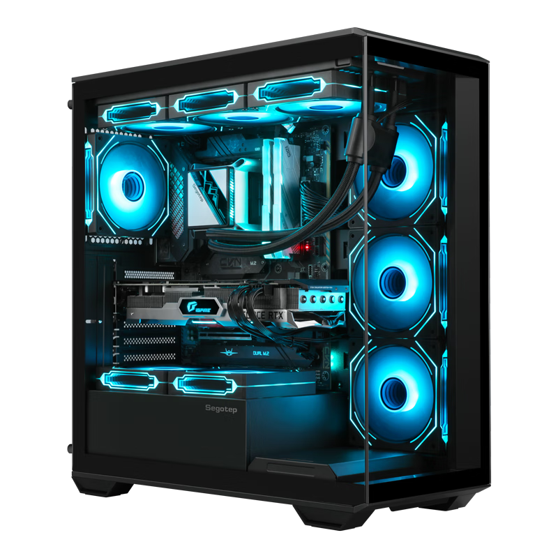 七彩虹全家桶主機i7 13700KF/RTX4080火神水冷臺式機組裝電腦主機AI設(shè)計渲染游戲直播DIY整機 配置三丨14700KF丨RTX4080 SUPER