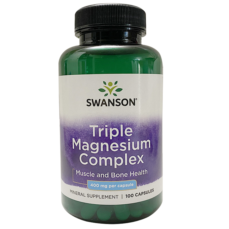 美国柠檬酸镁三重镁复合物骨胳 神经 眼皮跳 腿抽筋 安睡