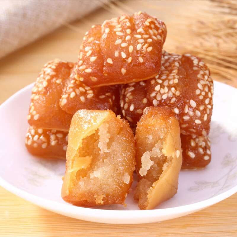 蜜三刀老式传统糕点零食果子油果山东特产250g-2.