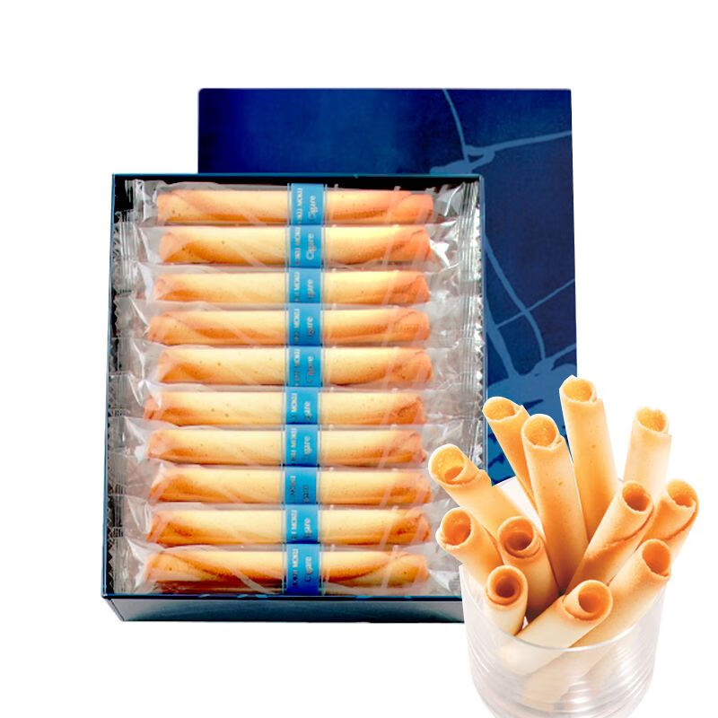 禾澹北海道YOKUMOKU手工黄油雪茄蛋卷饼干伴手礼盒装 官方包装20枚礼盒