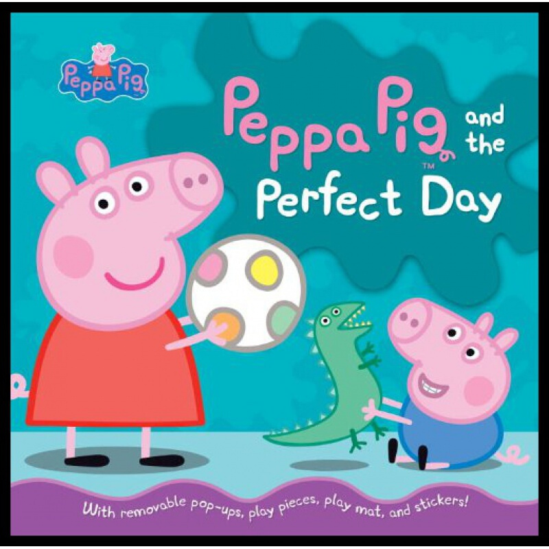 预订英文原版peppa pig and the perfect day 粉红猪小妹完美的