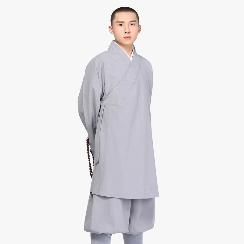 范哲莎僧人服装全棉水洗复古和尚罗汉衫僧衣僧装罗汉褂僧人和尚服饰