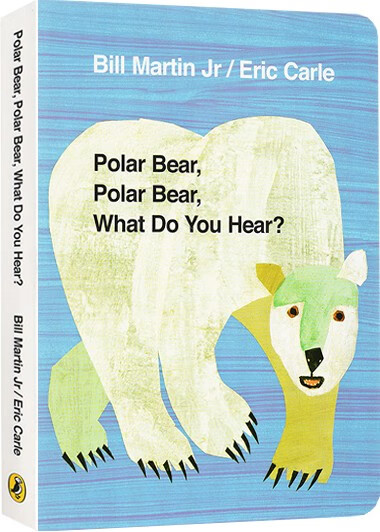 进口英文原版绘本 polar bear, what do you hear?