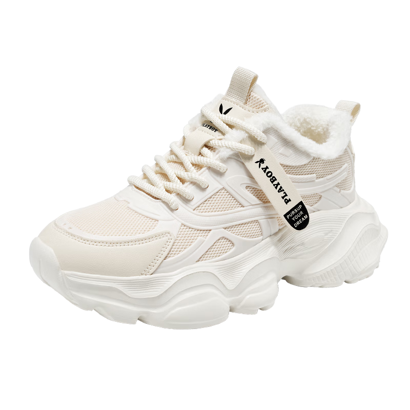 ���ڲ������������ӣ�PLAYBOY���ϵ�Ь��Ь2025�ﶬ��Ь����ʿ����Ь��׼����˶�Ь ��ɫ���� 41 170Ԫ