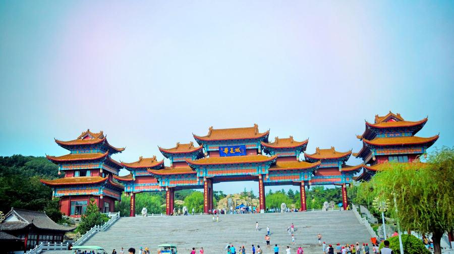 威海华夏城门票优待票(威海市民)-08:00-12:30场 威海华夏城旅游风景