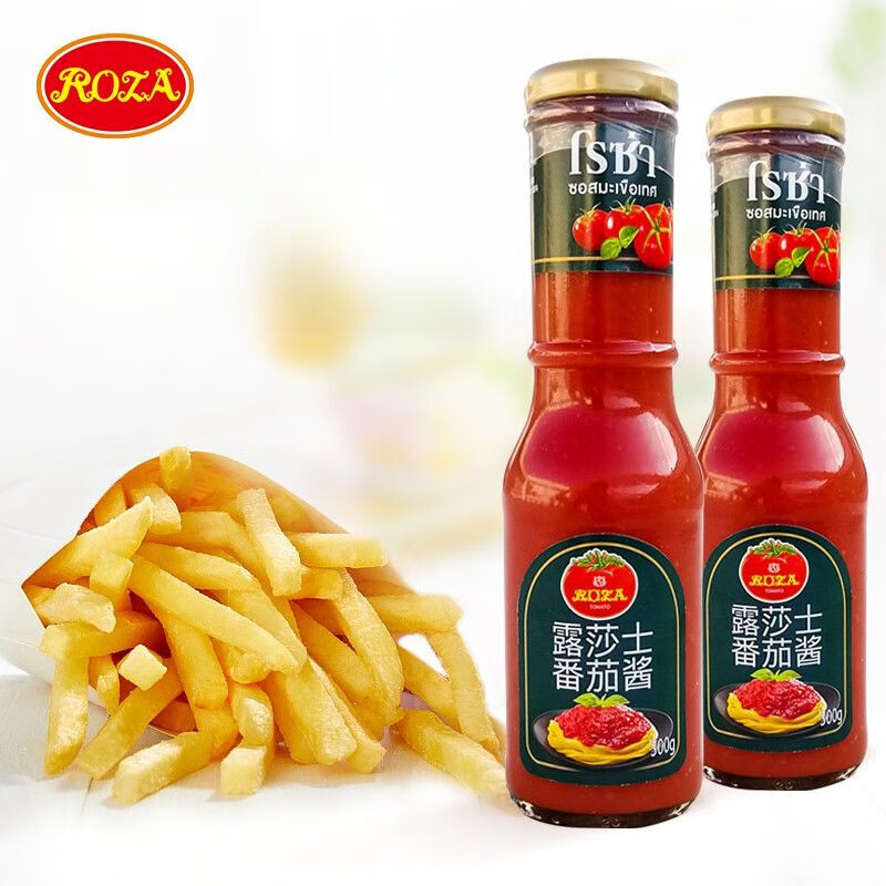 露莎士泰番茄沙司牛排披薩番茄醬 番茄醬300g*2瓶