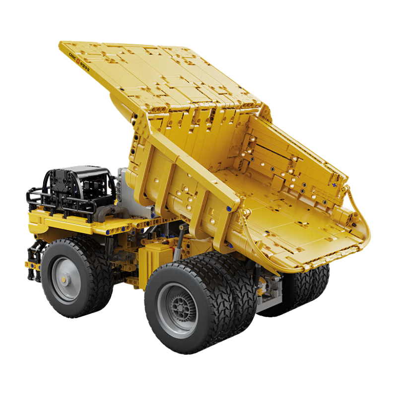 咔搭積木拼裝拼插玩具車工程車系列CR240E 中車礦車男孩成人積木玩具 C65011-動態(tài)版 1831顆粒