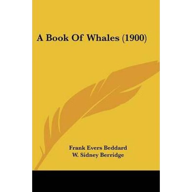 预订A Book Of Whales (1900)