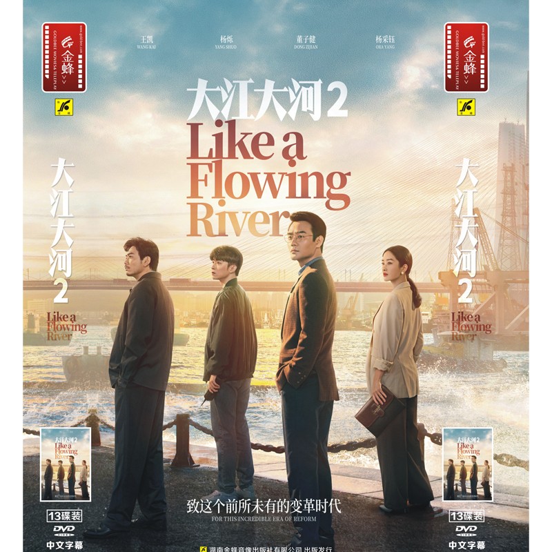 正版电视剧 大型当代都市剧《大江大河2》dvd碟片光盘