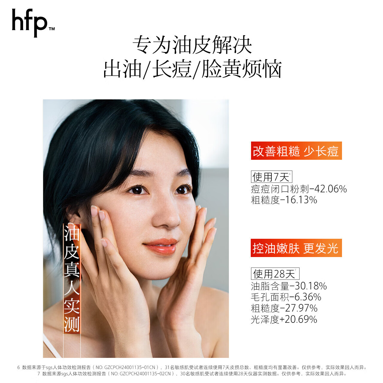 hfp果酸角质管理精华液 乳糖酸祛痘保湿控油修护紧致护肤品礼物 【1瓶装】30ml