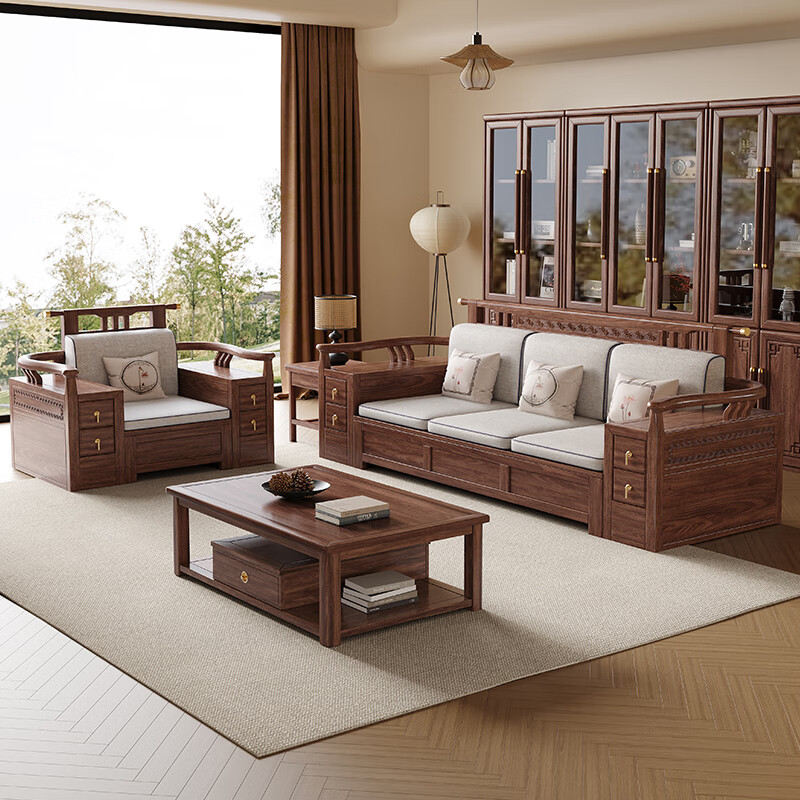 2025年实木沙发十大品牌排行榜：这10款材质优质，舒适耐用，家居必备