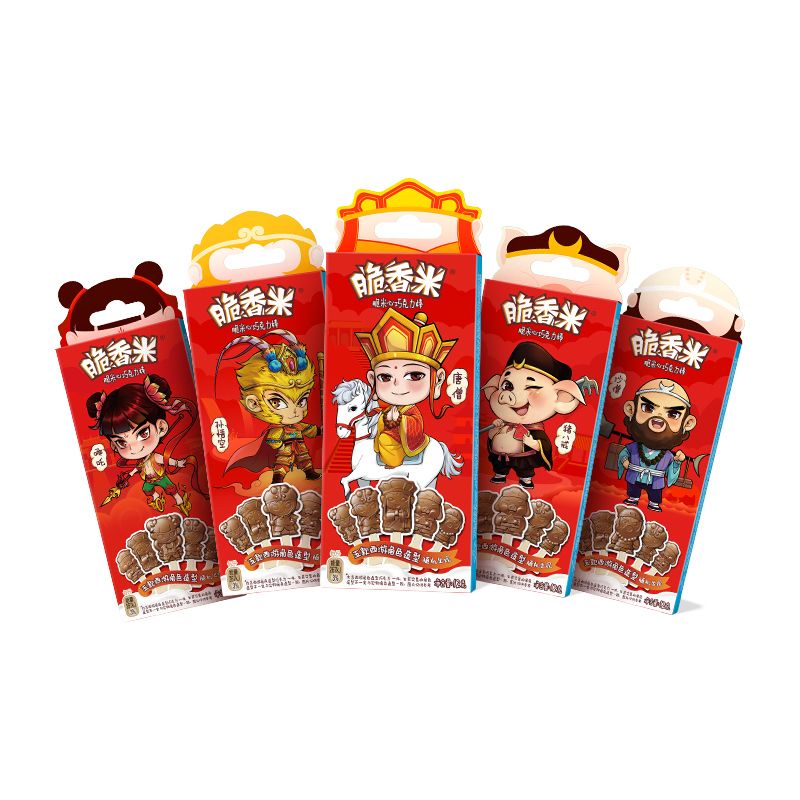 棒棒糖12g*12支整盒装网红儿童零食 西游联名脆香米12g*12支【1盒】