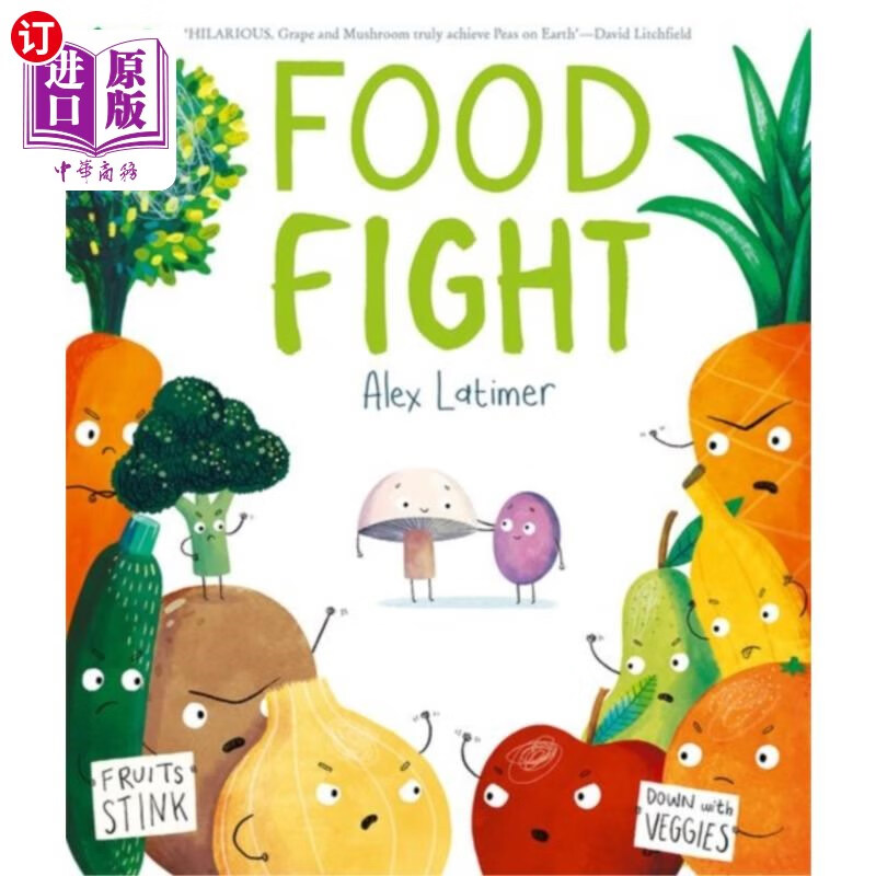 海外直订food fight 食物大战