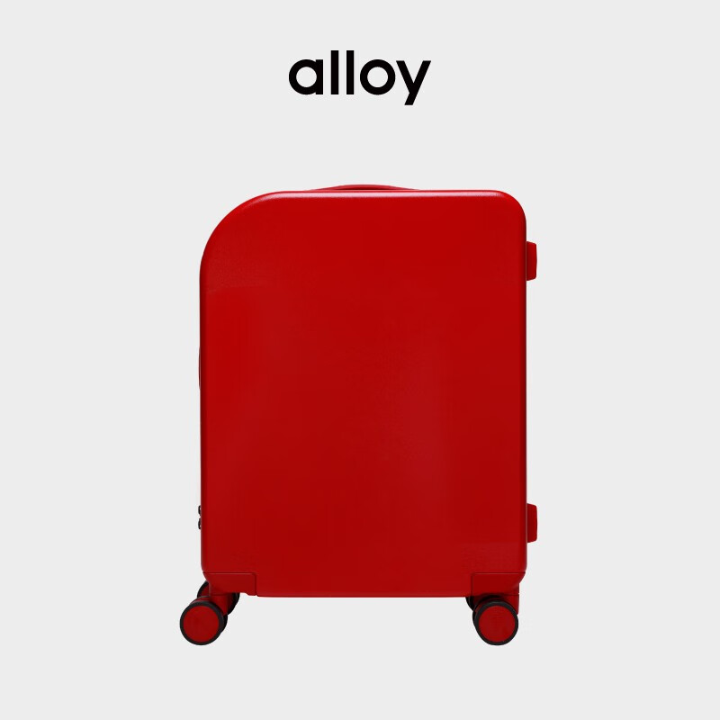 alloyPICNIC旅行箱【明星同款】乐几经典高颜值便携时尚网红登机箱 24寸复古红磨砂面