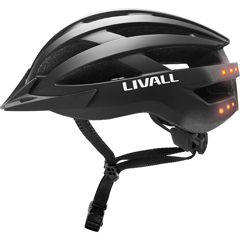 LIVALL智能头盔 自行车骑行头盔摔倒山地公路车蓝牙 MT1 Neo哑黑