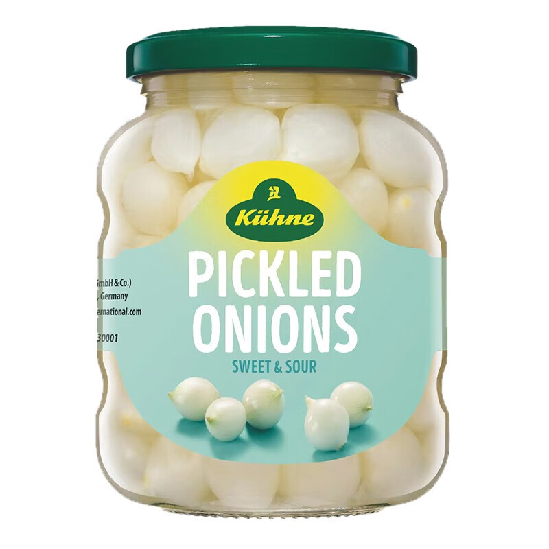 冠利德国进口 鸡尾洋葱330g 配菜沙拉西餐料理 小洋葱罐头即食小菜