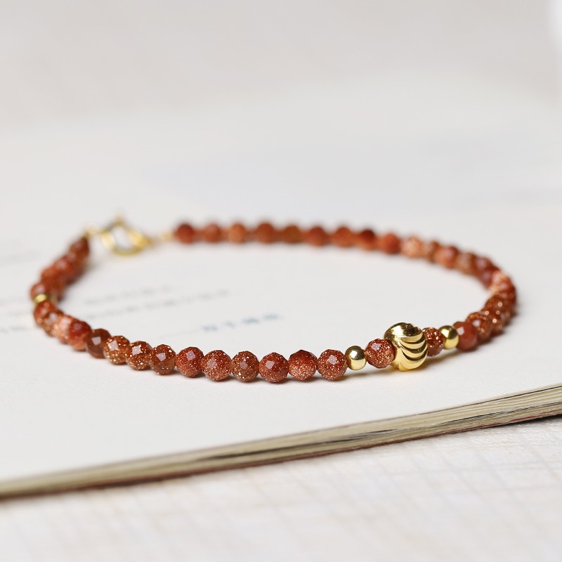 牧思 金星闪光极细3mm手链女 手围14厘米