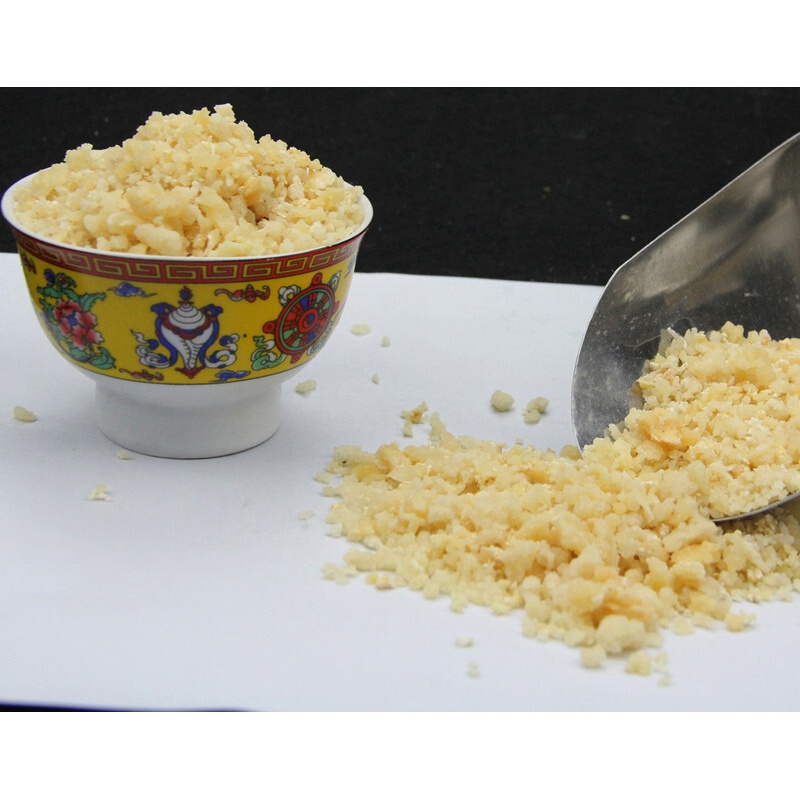 虎钢馋甘南藏区特产曲拉奶酪草原牦牛酥油曲拉奶渣子糌粑